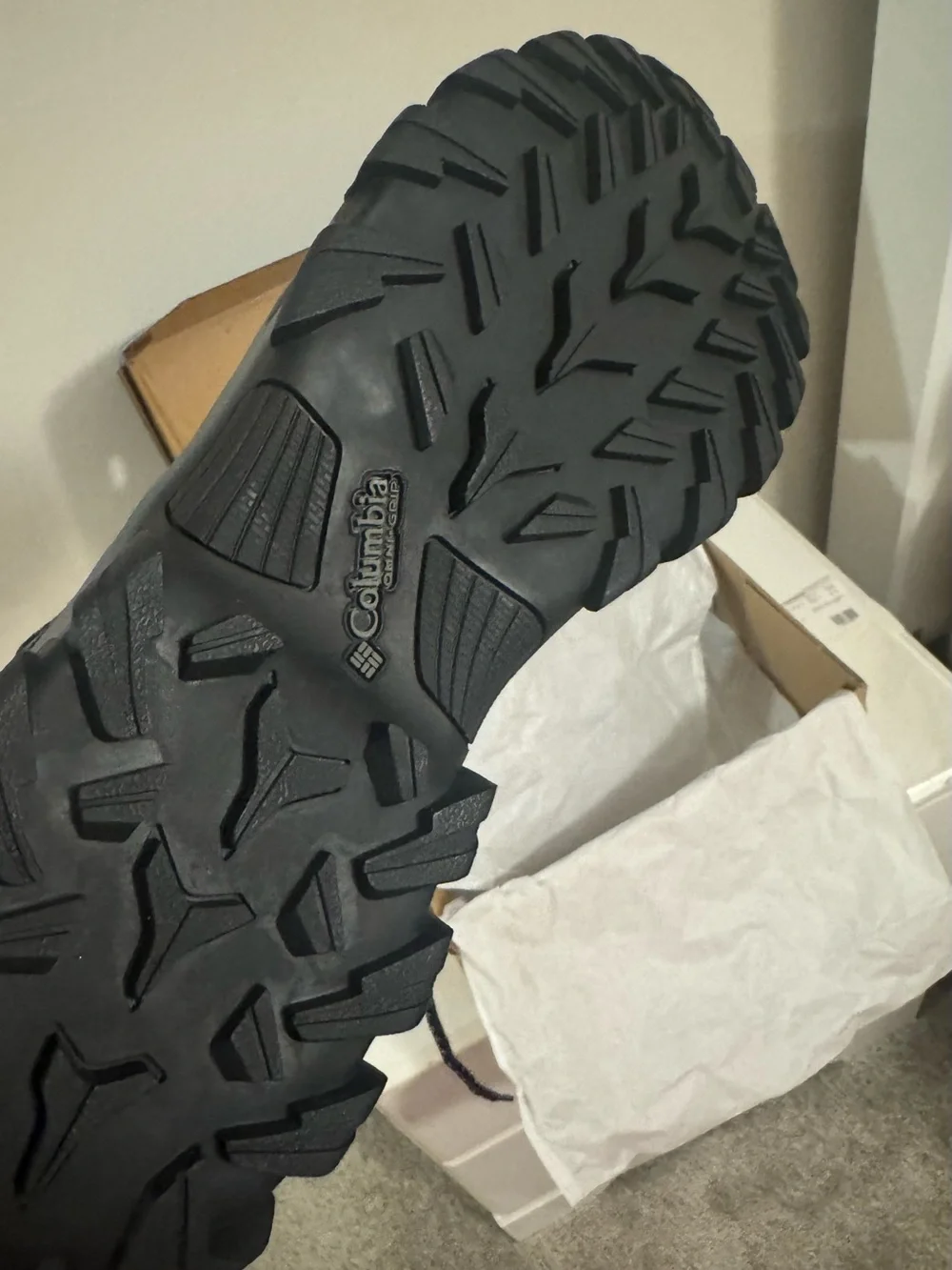 Columbia Men’s Newton Ridge Plus II Hiking Boots Shark Black